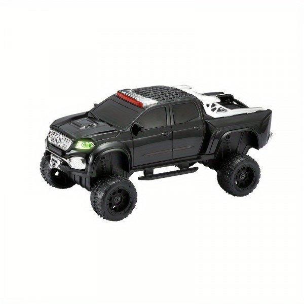 Monster Truck Bluetooth Speaker with LED Lights & Engine Sound Effect FM/TF/USB KIWS-X65 for Universal Cell Phone And Bluetooth Device - Black