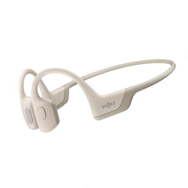MS51621 OpenRun Pro Beige Bluetooth Headset Noise Cancelling Mic Premium Bone Conduction - Enhanced Bass - Water Resistant IP55