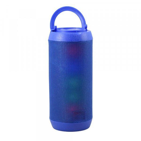 LED Color Light Wireless Bluetooth Portable Speaker with Colorful Display A1 for Universal Cell Phone And Bluetooth Device - Blue