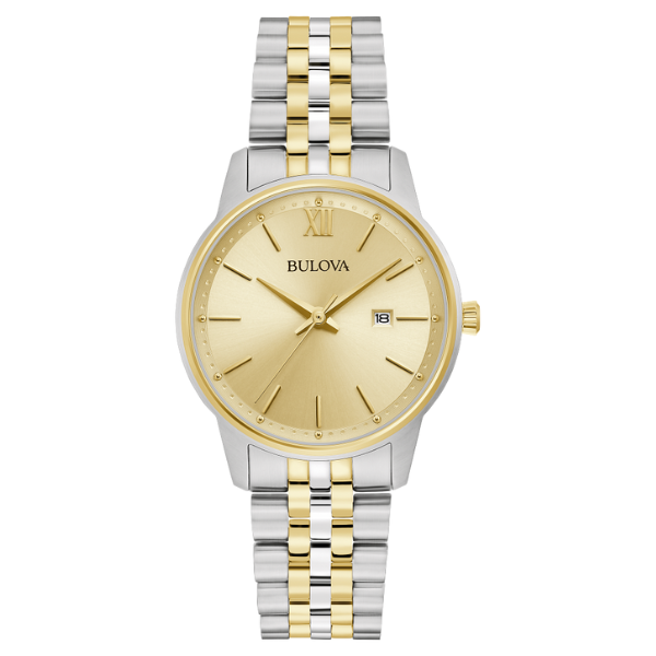 98M133 Classic Two Tone Stainless Steel  Ladies Watch