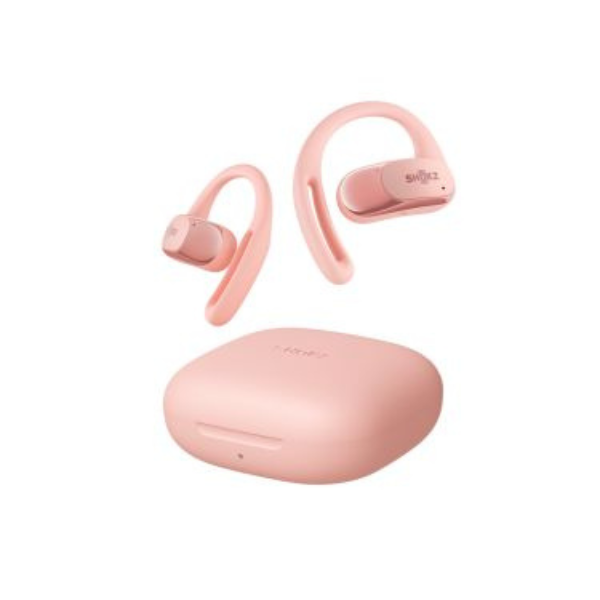 MS53598 OpenFit Air Pink Bluetooth Headset Smart Mic Around Ear Air Conduction - OpenBass - Water Resistant IP54