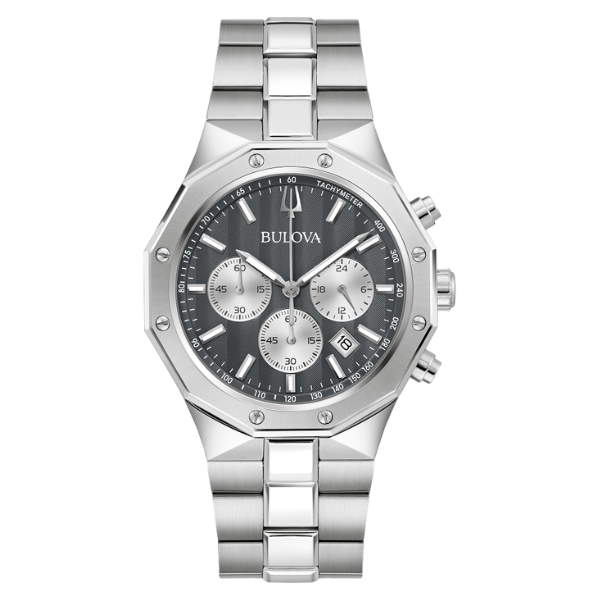 Bulova 96B459 Prestige Chronograph Men Watch - Gray