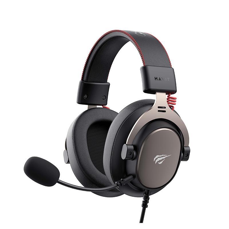 HAVIT-HSH2015E H2015E Gaming 3.5mm plug headset, 53mm Speaker driver with Detachable Microphone design